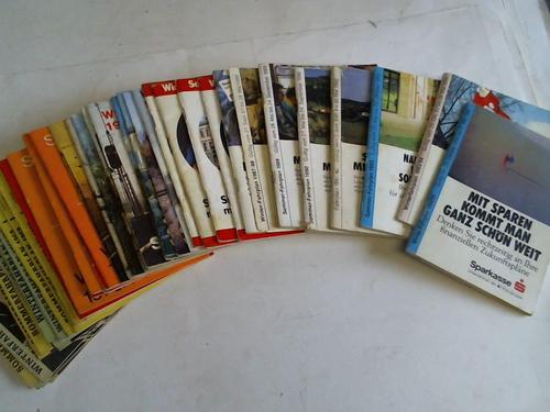 (Regionalverkehr Oberbayern/Deutsche Bahn) - Sammlung von 50 Taschenfahrplnen fr den Nahverkehr. Teils mit Karte