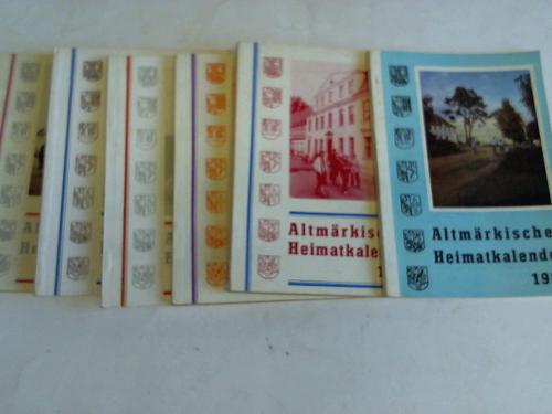 Altmrkischer Heimatkalender - 5 Bnde. (1976/1978/1982/1983/1984 und 1989)