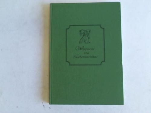 Christoffel, Karl - Weinpoesie und Lebensweisheit