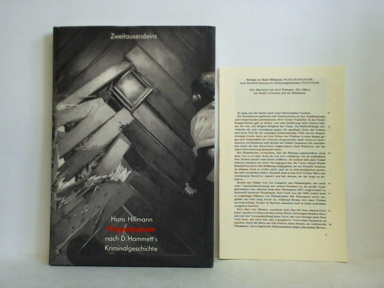Hillmann, Hans - Fliegenpapier nach Dashiell Hammett's Kriminalgeschichte Flypaper