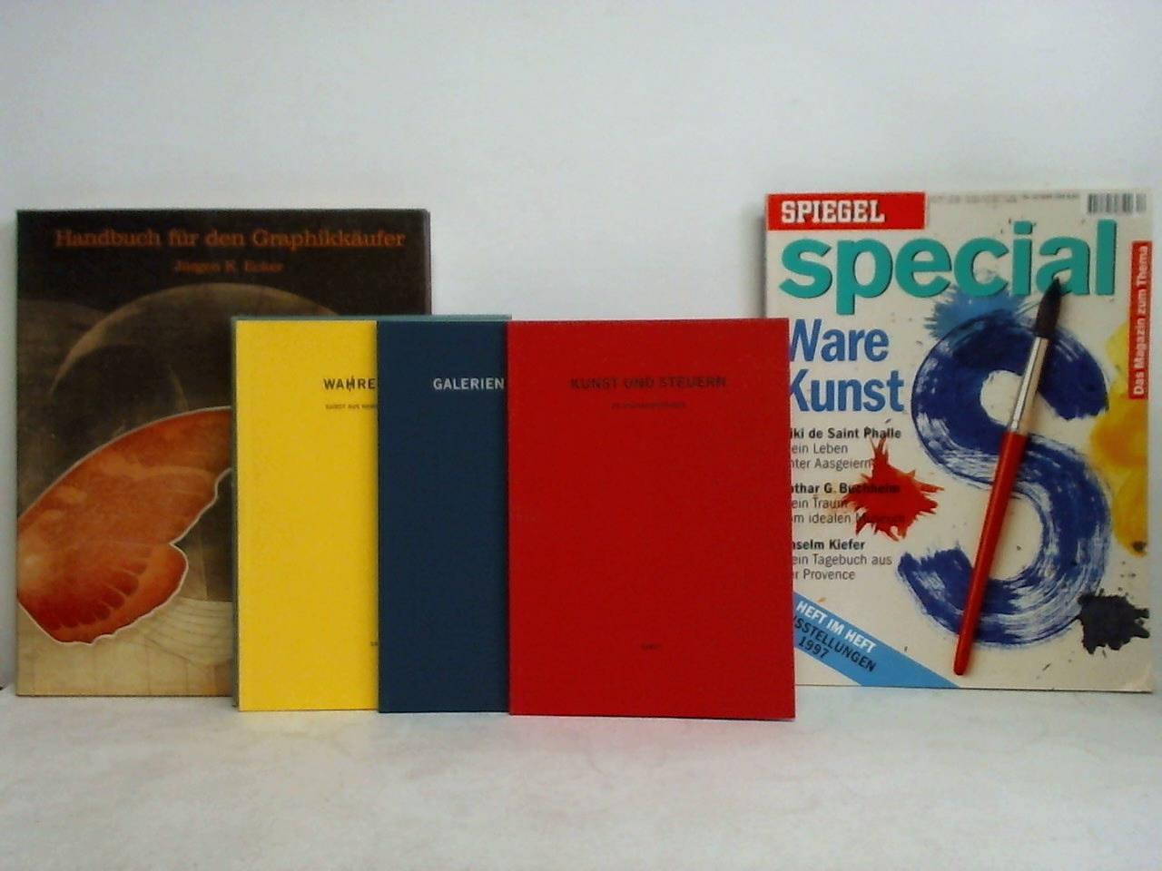 (Kunsthandel) - 4 Bnde und 1 Zeitschrift