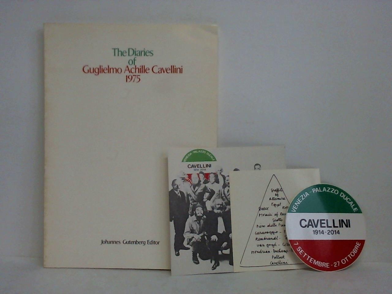 Gutenberg, Johannes (Hrsg.) - The Diaries of Guglielmo Achille Cavellini 1975