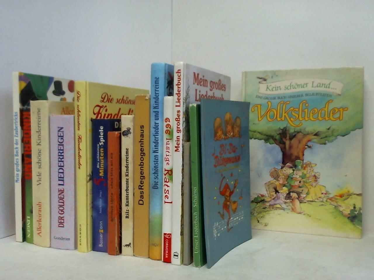 (Kinderspiel und Kinderland) - Sammlung von 16 Bchern