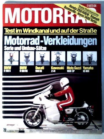 Motorrad - Die groe Motorrad-Zeitschrift Heft 20: 4. Oktober 1978