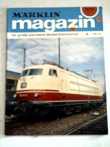 Mrklin Magazin 2/71 - Fr groe und kleine Modell-Eisenbahner