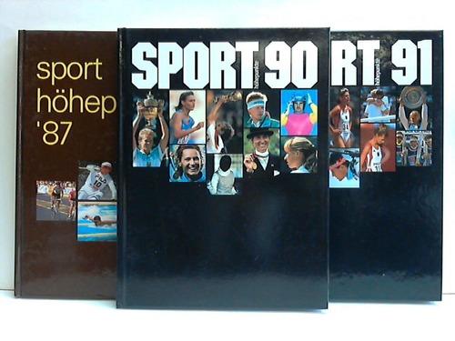 Verlag fr Sport und Kultur, Mnchen (Hrsg.) - Sport Hhepunkte. 3 Bnde