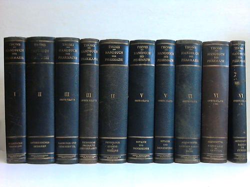 Thoms, Hermann / Brandt, Wilhelm (Hrsg.) - Handbuch der praktischen und wissenschaftlichen Pharmazie. 6 Bnde in 10 Bnden und 1 Registerband
