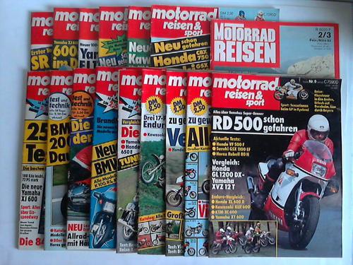 Motorrad, Reisen & Sport - Sammlung aus 14 Zeitschriften