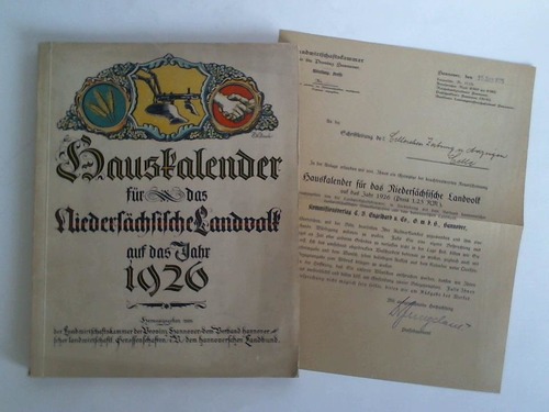 Kalender - Hauskalender fr das Niederschsische Landvolk auf das Jahr 1926