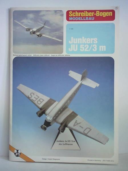 Schreiber-Bogen Modellbau - Junkers Ju 52/3 m, 1:100