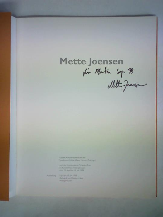 Schmidt, Ulrich (Katalogredaktion) - Mette Joensen