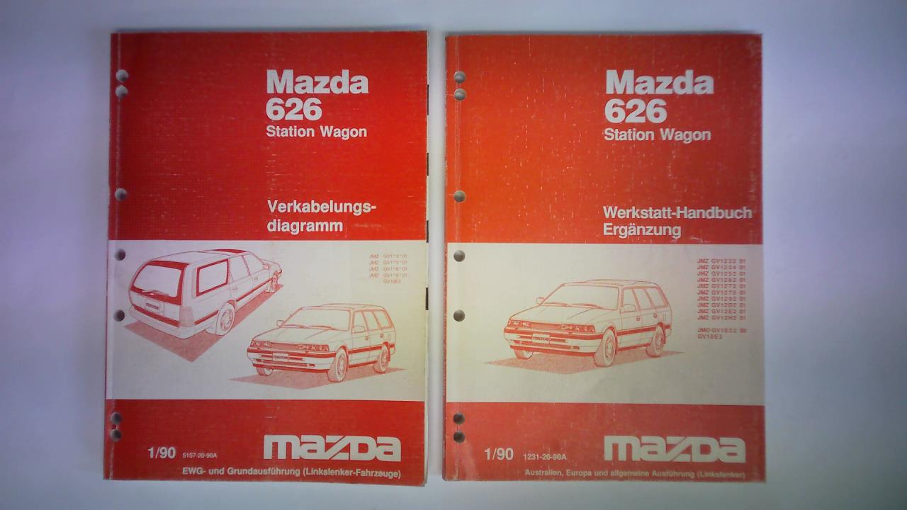 Mazda Motor Corporation, Hiroshima/Japan (Hrsg.) - Mazda 626 Station Wagon. 2 Bnde