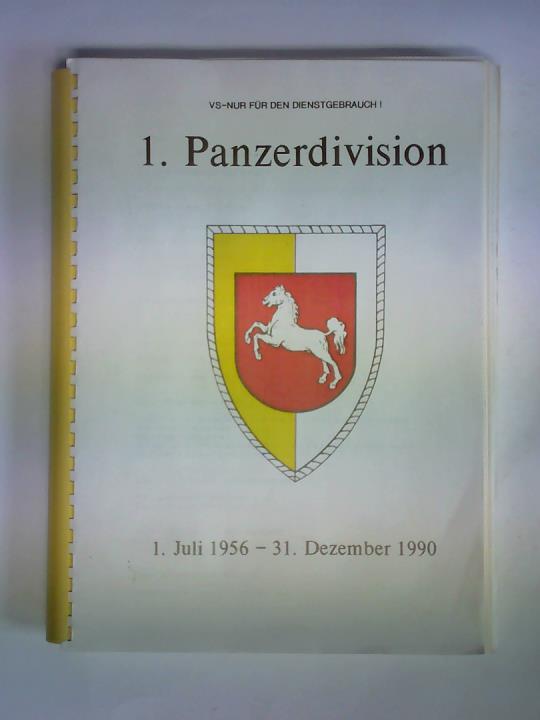 (Bundeswehr - Truppengeschichte) - 1. Panzerdivision, 1. Juli 1956 - 31. Dezember 1990