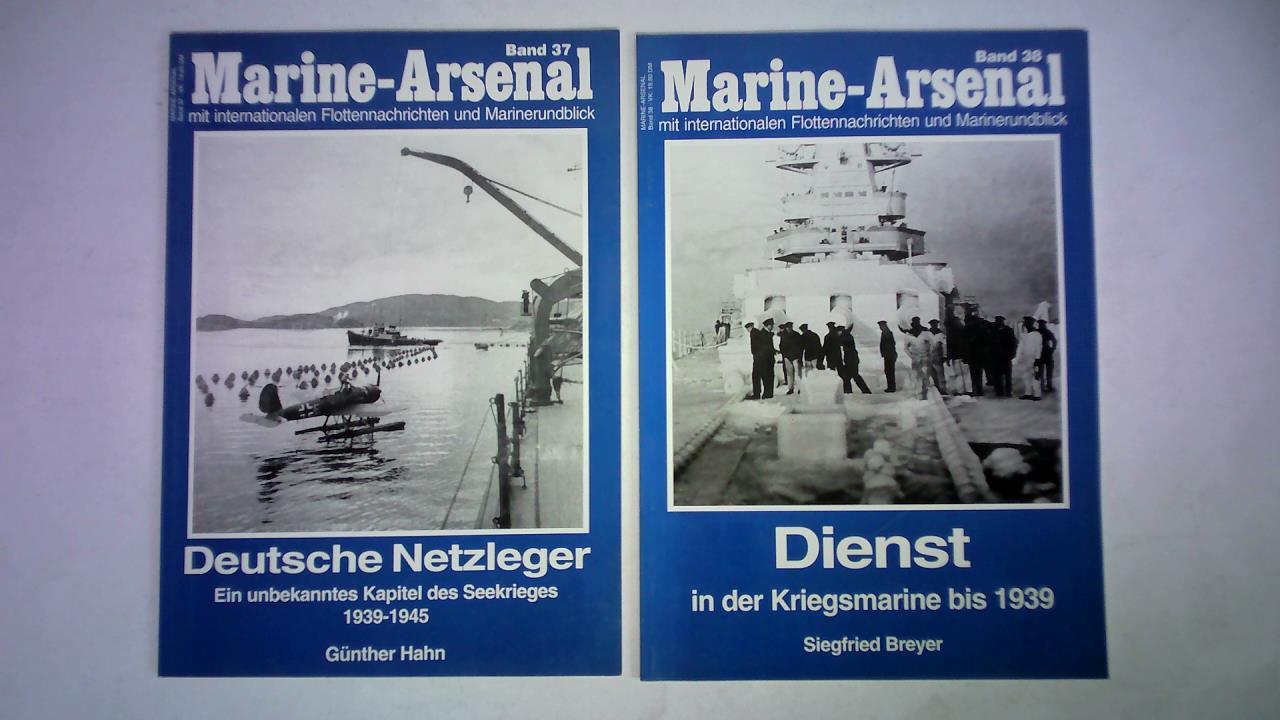 Marine-Arsenal mit internationalen Flottennachrichten und Marinerundblick - 2 Hefte