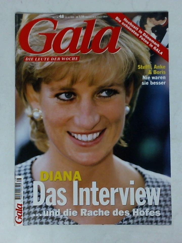 Gala - Die Leute der Woche - Heft Nr. 48 vom 23. November 1995: Diana - Das Interview ...und die Rache des Hofes