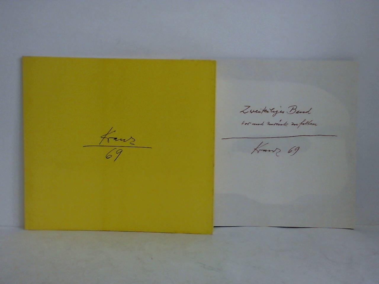 Bense, Max / Brock, Banzon / Kranz, Kurt / Thiele, Joachim - Kranz '69. Reihen und Konstellationen