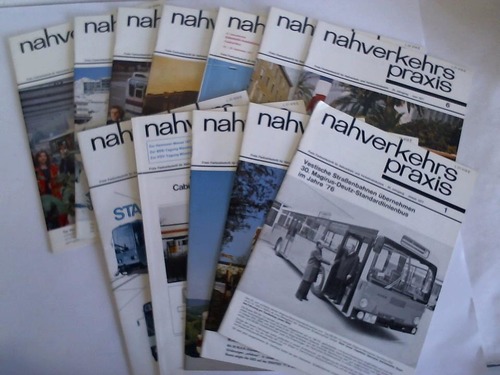nahverkehrs praxis - Freie Fachzeitschrift fr Nahverkehr und Verkehrsindustrie. Jahrgang 1977, Heft 1-12