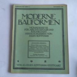 Moderne Bauformen. Jahrgang XXV, Heft 1926