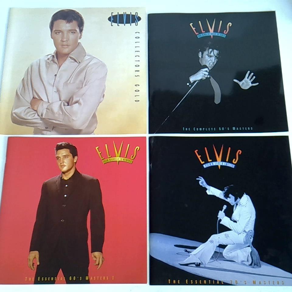 4 Beihefte zu CD-Alben