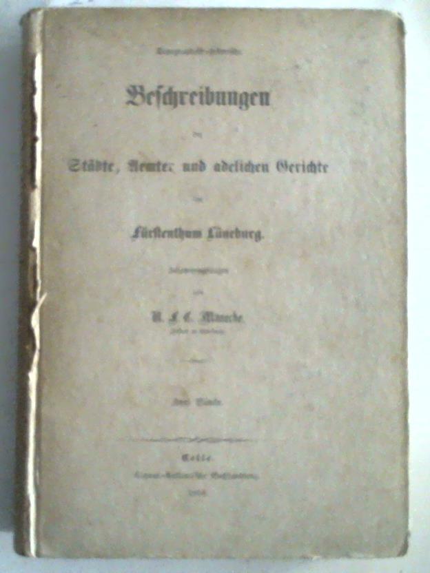 Lneburg - Manecke, Urban Friedrich Christoph - Topographisch-historische Beschreibungen der Stdte, Aemter und adeligen Gerichte im Frstenthum Lneburg