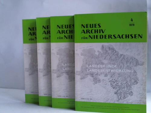 Streckhan, Dietrich (Hrsg.) - Neues Archiv fr Niedersachsen. Jahrgang 1979. 4 Hefte
