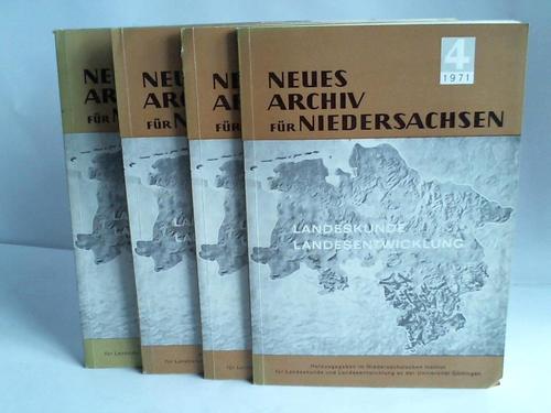 Tacke, Eberhard (Hrsg.) - Neues Archiv fr Niedersachsen. Jahrgang 1971. 4 Hefte