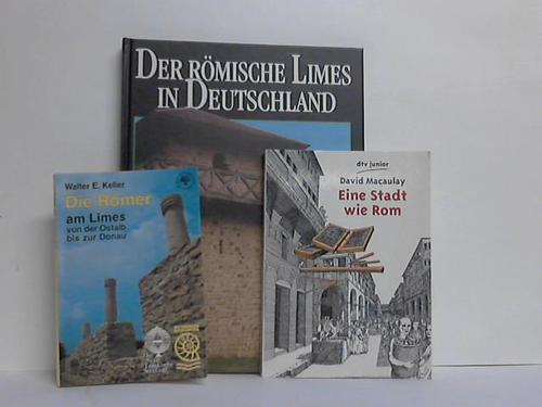Rmisch-Germanische Komission (Hrsg.)/ Keller, Walter E. - Der rmische Limes in Deutschland./ Die Rmer am Limes von der Ostalb bis zur Donau. Zusammen 3 Bnde
