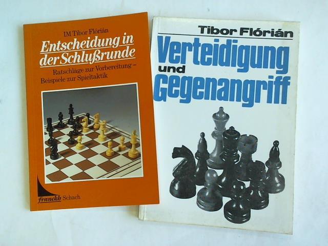 Flrian, Tibor - Verteidigung und Gegenangriff/ Entscheidung in der Schlurunde. Ratschlge zur Vorbereitung - Beispiele zur Spieltaktik. 2 Hefte