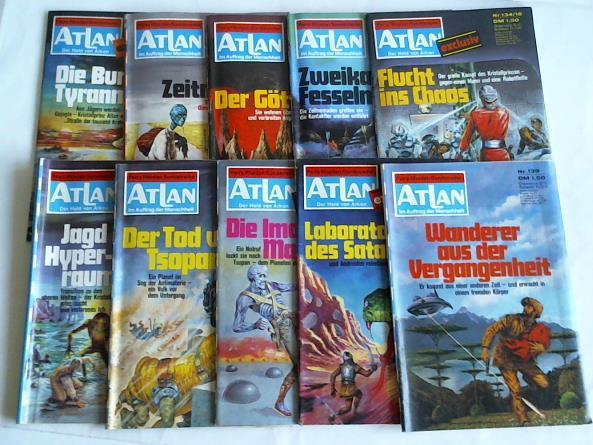 Atlan -  Im Auftrag der Menschheit - Perry Rhodan Sonderreihe. Sammlung von 10 Heften