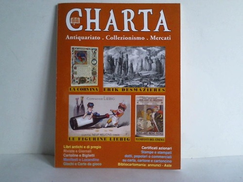 Charta - Antiquariato. Collezionismo. Mercati. Anno 4 - No 14 - Periodico bimestrale - gennaio/febbraio 1995