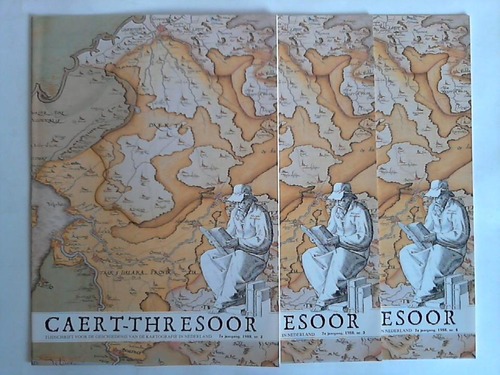 Caert-Thresoor - Tijdschrift voor de Geschiedenis van de Kartografie in Nederland - 7e jaargang, 1988, nr. 2, 3 und 4. Zusammen 3 Hefte