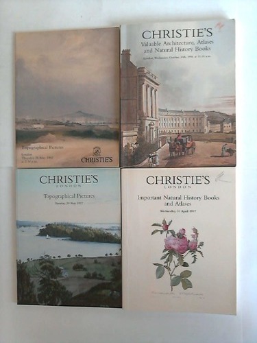 Christie's, London (Hrsg.) - 4 Auktions-Kataloge