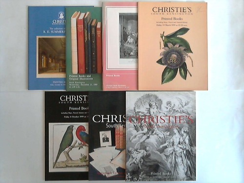 Christie's South Kensington, London (Hrsg.) - 7 Auktions-Kataloge