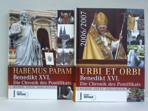 Gemmingen, Eberhard von (Hrsg.) - Benedikt XVI. Die Chronik des Pontifikats 2005/2006. Bilder, Texte, Dokumente / Urbi et Orbi. 2 Bnde
