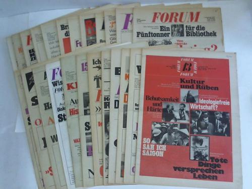 Organ des Zentralrats der FDJ (Hrsg.) - Forum. Zeitung fr geistige Probleme der Jugend. 29. Jahrgang 1975 in 24 Ausgaben