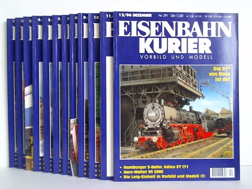 Eisenbahn-Kurier - Jahrgang 1996, Heft 1 bis 12