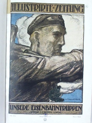Illustrierte Zeitung. Unsere Eisenbahntruppen - Kriegsnummer 225 (Nr. 3934, 151. Band), 21. November 1918