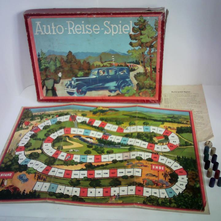 (Brettspiel) - Auto-Reise-Spiel