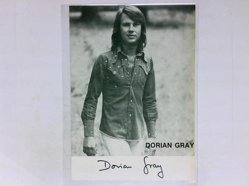 Gray, Dorian (Snger) - Signierte Autogrammkarte