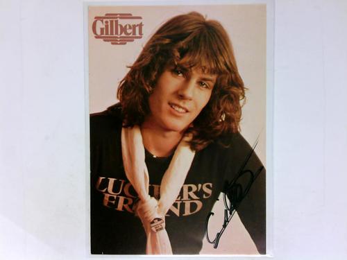 Gilbert (Snger) - Signierte Autogrammkarte