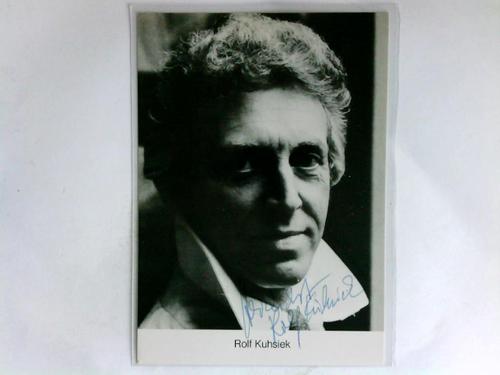 Kuhsiek, Rolf - Signierte Autogrammkarte