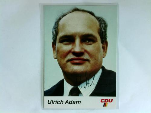 Adam, Ulrich - Signierte Autogrammkarte