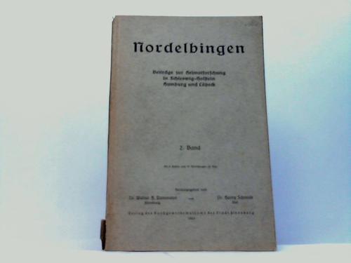 Nordelbingen - Dammann, W./Schmidt, H. (Hrsg.) - Nordelbingen. Beitrge zur Heimatforschung in Schleswig-Holstein Hamburg und Lbeck. 2. Band