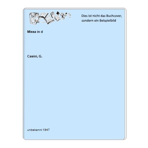 Casini, G. - Missa in d