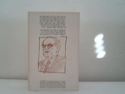 Wehner, Herbert / Jahn, Gerhard - Zeugnis