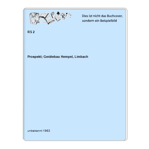 Prospekt; Gertebau Hempel, Limbach - RS 2