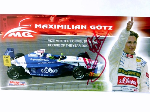 Gtz, Maximilian - orig. signierte Autogrammkarte
