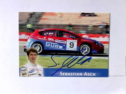 Asch, Sebastian - orig. signierte Autogrammkarte