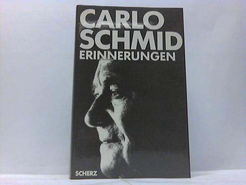 Schmid, Carlo - Erinnerungen