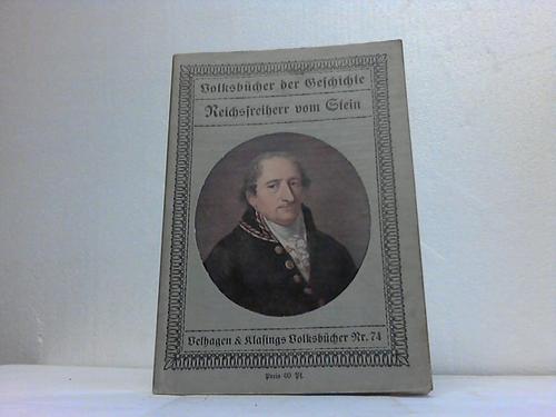 Pflugk-Harrtung, J. von - Reichsfreiherr vom und zum Stein